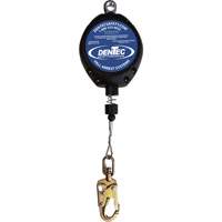 Cable Self Retracting Lanyard with Composite Housing, 20', Swivel Mukwa Safety Services