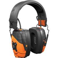 &eacute;couteurs Bluetooth 2.0 Link orange s&eacute;curit&eacute;, Style Bandeau, 25 dB Mukwa Safety Services