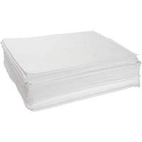 Meltblown Sorbent Pads, Oil Only, 15" x 19", 10 gal. Absorbancy Mukwa Safety Services