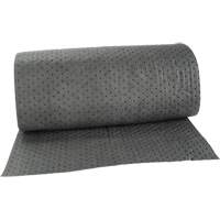 Bonded Sorbent Rolls, Mediumweight, 150' L x 30" W, 16 gal. Absorbancy Mukwa Safety Services