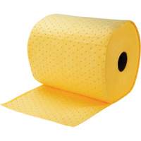 Bonded Sorbent Rolls, Mediumweight, 150' L x 15" W, 8 gal. Absorbancy Mukwa Safety Services