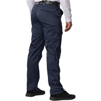Pantalon cargo Big Flex, Poly-coton/Spandex, Bleu marin, Taille 46, Entrejambe 30 Mukwa Safety Services