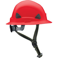 Casque Fibre Metal de style escalade avec bordure compl&egrave;te, R&eacute;pond aux normes CSA type 2, Suspension Rochet, Non ventil&eacute; Mukwa Safety Services