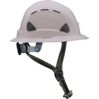 Casque Fibre Metal de style escalade avec bordure compl&egrave;te, R&eacute;pond aux normes CSA type 2, Suspension Rochet, Ventil&eacute; Mukwa Safety Services