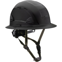Casque Fibre Metal de style escalade avec bordure compl&egrave;te, R&eacute;pond aux normes CSA type 2, Suspension Rochet, Ventil&eacute; Mukwa Safety Services