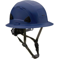 Casque Fibre Metal de style escalade avec bordure compl&egrave;te, R&eacute;pond aux normes CSA type 2, Suspension Rochet, Ventil&eacute; Mukwa Safety Services