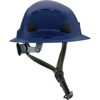 Casque Fibre Metal de style escalade avec bordure compl&egrave;te, R&eacute;pond aux normes CSA type 2, Suspension Rochet, Ventil&eacute; Mukwa Safety Services