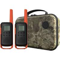 T275 Sportsman Edition Two-Way Radio, UHF Radio Band, 22 Channels, 40 km Range Mukwa Safety Services