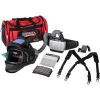 VIKING 3250D FGS&reg; Auto-Darkening PAPR with Extended Battery, Welding Helmet, Lithium-Ion Battery Mukwa Safety Services
