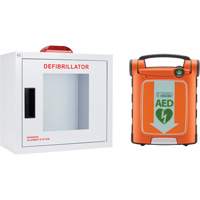 Powerheart&reg; G5 AED & Cabinet Kit, Semi-Automatic, Bilingual, Class 3 Mukwa Safety Services