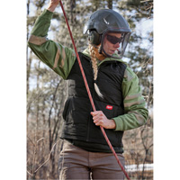 Veste l&eacute;g&egrave;re et isol&eacute;e FREEFLEX, Femmes, T-petit, Noir Mukwa Safety Services