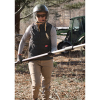 Veste l&eacute;g&egrave;re et isol&eacute;e FREEFLEX, Femmes, T-petit, Noir Mukwa Safety Services
