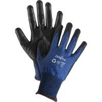 Eco-Friendly Stretch Cut-Resistant Gloves, Size 9, 18 Gauge, Polyurethane Coated, Stainless Steel/HPPE/RPET Shell, ASTM ANSI Level A5 Mukwa Safety Services