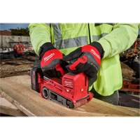 Anti-Vibration Work Gloves, Size Small, Synthetic Palm Mukwa Safety Services