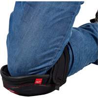 High-Mobility Knee Pad, Hook and Loop Style, Plastic Caps, Foam Pads Mukwa Safety Services