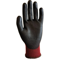 KOP-500 High Cut-Protection Gloves, Size 6, 13 Gauge, Polyurethane Coated, Nylon/HPPE/Spandex/Graphene Shell, ASTM ANSI Level A5/EN 388 Level E Mukwa Safety Services