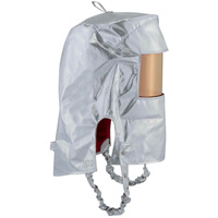 Heat Reflective Hood with Clear Gold Window Mukwa Safety Services