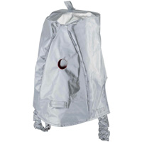 Heat Reflective Hood with Clear Gold Window Mukwa Safety Services