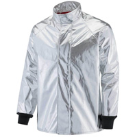 Heat Reflective Coat, 2X-Large, Aluminized PBI Kevlar&reg; Mukwa Safety Services