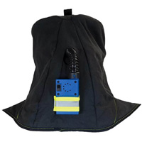 Cagoule de protection contre l'arc &eacute;lectrique TCG, Noir, 40 cal/cm², ANSI Z87.1/ASTM F1506/ASTM F1959/ASTM F2178/R&eacute;pond ou surpasse la norme CSA Z462/NFPA 70E, 4 Arc &eacute;lectrique EPI cat&eacute;gorie niveau Mukwa Safety Services