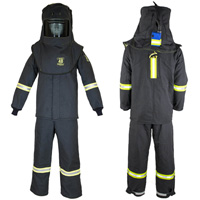 TCG Deluxe Medium Arc Flash Suit Kit, 40 cal/cm² Mukwa Safety Services