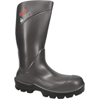 Boss&reg; Footwear Full Safety Boot, Polyurethane, Steel Toe, Size 4, Impermeable Mukwa Safety Services