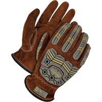 Classic Reverse Grain Driver Gloves, X-Small, Grain Pigskin Palm Mukwa Safety Services