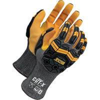 Gants antichocs r&eacute;sistants &agrave; la coupe pour &eacute;crans tactiles Cut-X, 6, Paume en Mousse de nitrile, Poignet &eacute;lastique Mukwa Safety Services