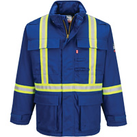 Parka dhiver isol&eacute;e 88/12 Bizflame, Bleu, Petit Mukwa Safety Services