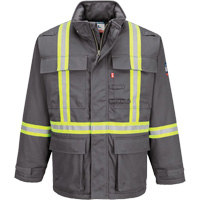 Parka dhiver isol&eacute;e 88/12 Bizflame, Gris, Petit Mukwa Safety Services