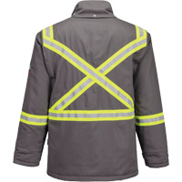 Parka dhiver isol&eacute;e 88/12 Bizflame, Gris, Petit Mukwa Safety Services