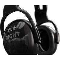 left/RIGHT Earmuff, Headband, 25 NRR dB Mukwa Safety Services