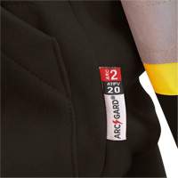 Heavyweight Safety Hoodie, Women's, X-Small, Black Mukwa Safety Services