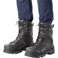 Ice Monster Men's Safety Boots, Leather, Puncture Resistant Sole, Size 7 Mukwa Safety Services