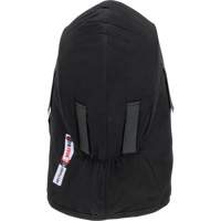 Doublure matelass&eacute;e ignifug&eacute;e Pioneer 766A pour casque de s&eacute;curit&eacute; avec embout buccal amovible, Noir/Gris, Coton/FR-Tech/Modacrylique/Nylon Mukwa Safety Services