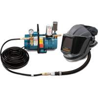 1-Worker MAXSHIELD&reg; Supplied Air Shield & Flip-Front Welding System Mukwa Safety Services