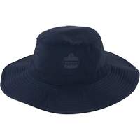 Chill-Its 8939 Cooling Bucket Hat, Navy Blue Mukwa Safety Services