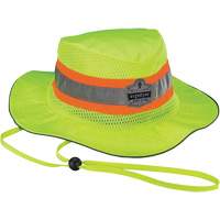 Chapeau de soleil de garde forestier GloWear 8935, petit/moyen, Jaune lime haute visibilit&eacute;, Polyester Mukwa Safety Services