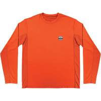 Chemise de refroidissement &agrave; manches longues avec protection solaire et UV Chill-Its 6689, Orange, Petit Mukwa Safety Services