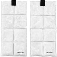 Veste de refroidissement &agrave; changement de phase l&eacute;g&egrave;re avec sachets de recharge Chill-Its 6260, Petit/Moyen, Orange Mukwa Safety Services