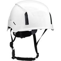 North&reg; RZRBack Industrial Climbing Helmet, Meets CSA Type 1, Ratchet Suspension, Non-Vented Mukwa Safety Services