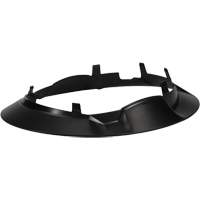 Wide Clip-On Full Brim for RZRBack Climbing Helmet, White Mukwa Safety Services
