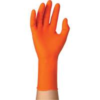 Gants jetables TOUCHNTUFF 93-800, 7.5/8, Latex/N&eacute;opr&egrave;ne/Nitrile, 23,6-mils, Sans poudre, Orange Mukwa Safety Services