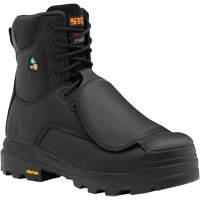 Vulcan Work Boots with External Metguard, Leather, Size 5, Impermeable Mukwa Safety Services