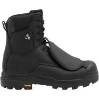 Vulcan Work Boots with External Metguard, Leather, Size 5, Impermeable Mukwa Safety Services