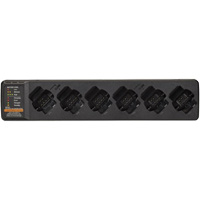 Chargeur multi-unit&eacute;s &agrave; 6 emplacements pour radio bidirectionnelle Curve Mukwa Safety Services
