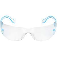 Lunettes de s&eacute;curit&eacute; bleu/blanc Adapt Lite, Lentille Transparent, Antibu&eacute;e/Anti-&eacute;gratignures, ANSI Z87+/R&eacute;pond ou surpasse la norme CSA Z94.3 Mukwa Safety Services