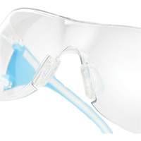 Lunettes de s&eacute;curit&eacute; bleu/blanc Adapt Lite, Lentille Transparent, Antibu&eacute;e/Anti-&eacute;gratignures, ANSI Z87+/R&eacute;pond ou surpasse la norme CSA Z94.3 Mukwa Safety Services