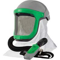 Respirateur Z-Link avec cape &agrave; l'&eacute;paule Tychem 4000 & C40, Respirateur &agrave; masque/Masque de soudage Mukwa Safety Services