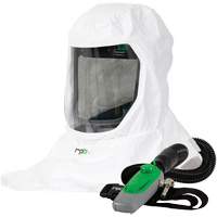 Respirateur T-Link avec casquette, tube de respiration & C40, Cagoule ample & visi&egrave;re Mukwa Safety Services